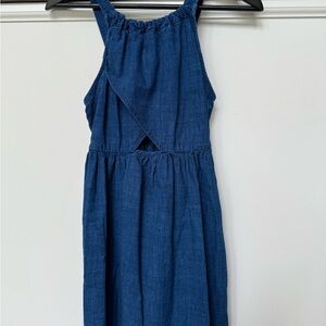 Zara Kids Denim Blue Dress